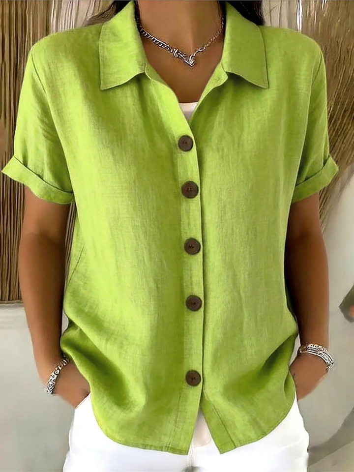 Lorraine – Classic Button-Up Shirt