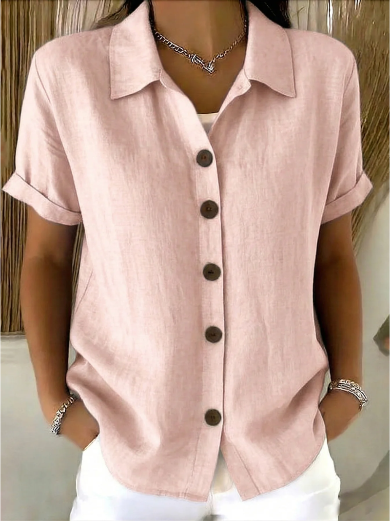 Lorraine – Classic Button-Up Shirt