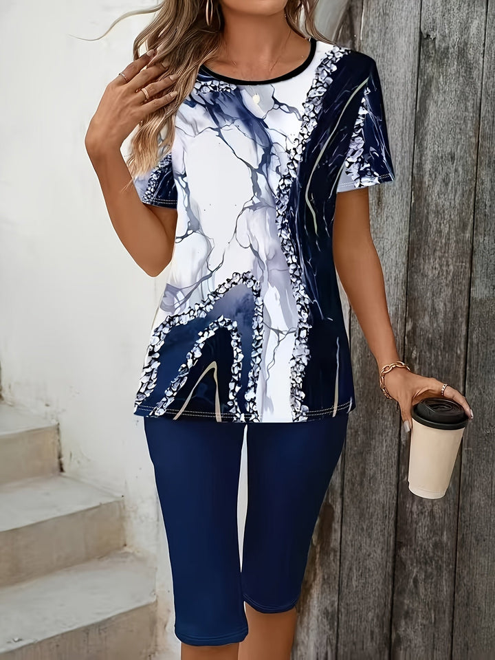 Patricia – Relaxed Printed Two-Piece Set