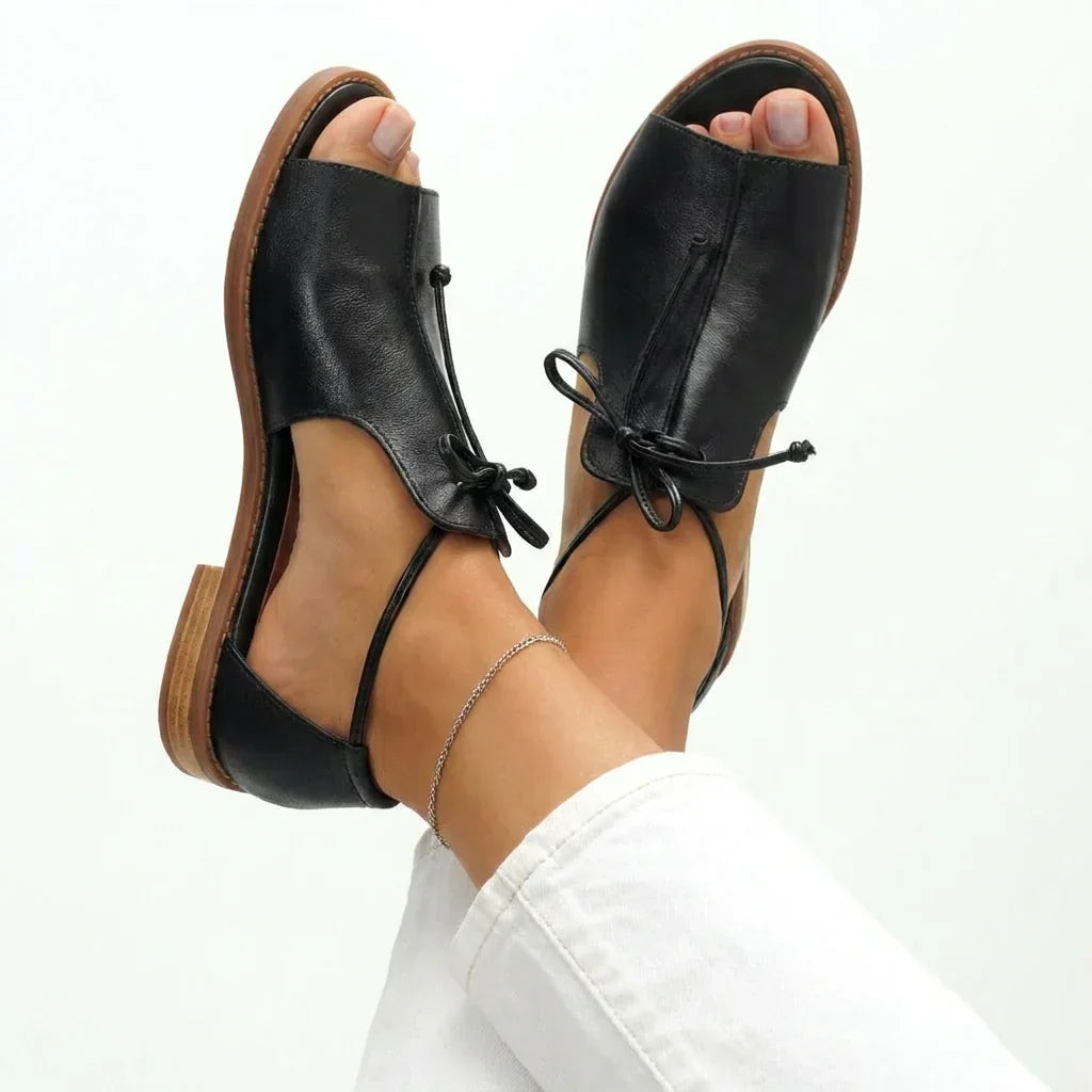 Diana – Adjustable Lace-Up Sandals