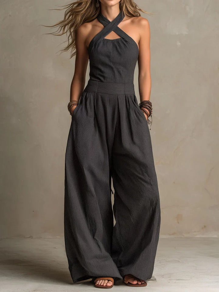 Lorraine – Elegant Wide-Leg Jumpsuit