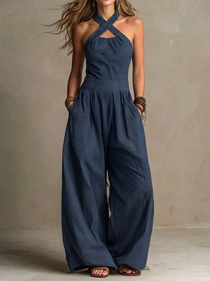 Lorraine – Elegant Wide-Leg Jumpsuit